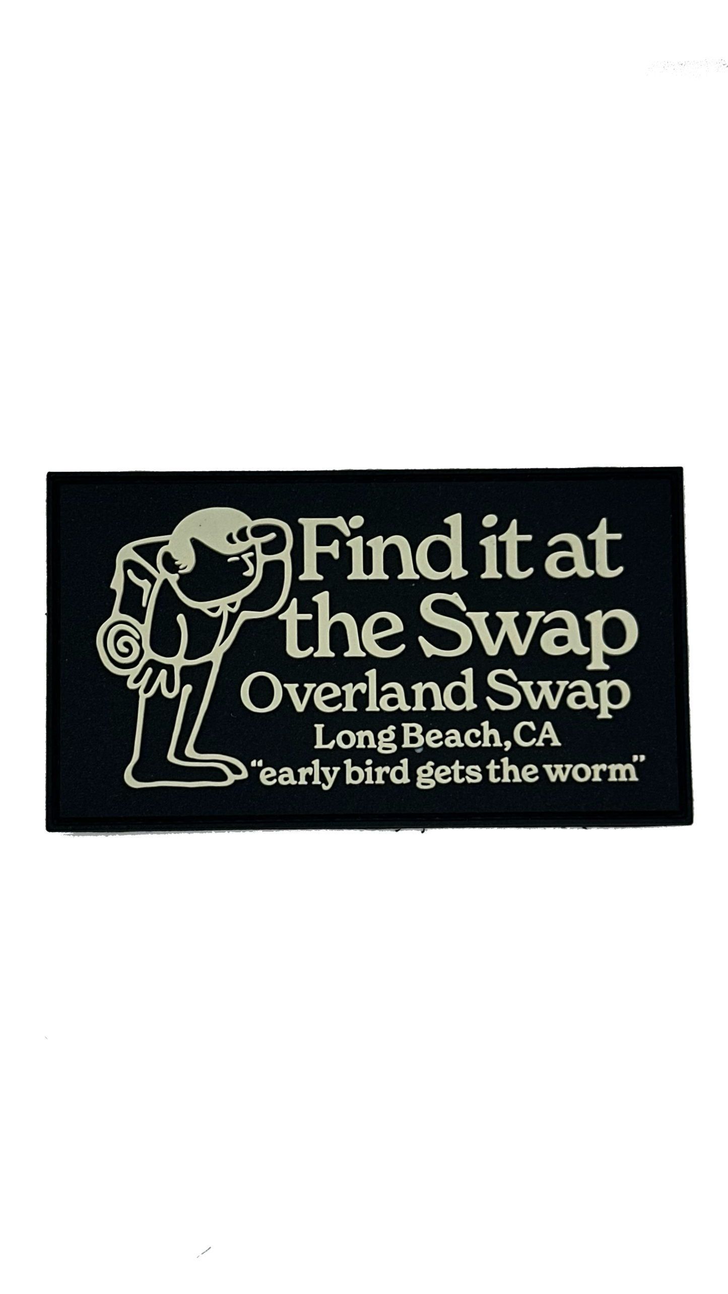 Overland Swap "Early Bird Gets The Worm" PVC Patch